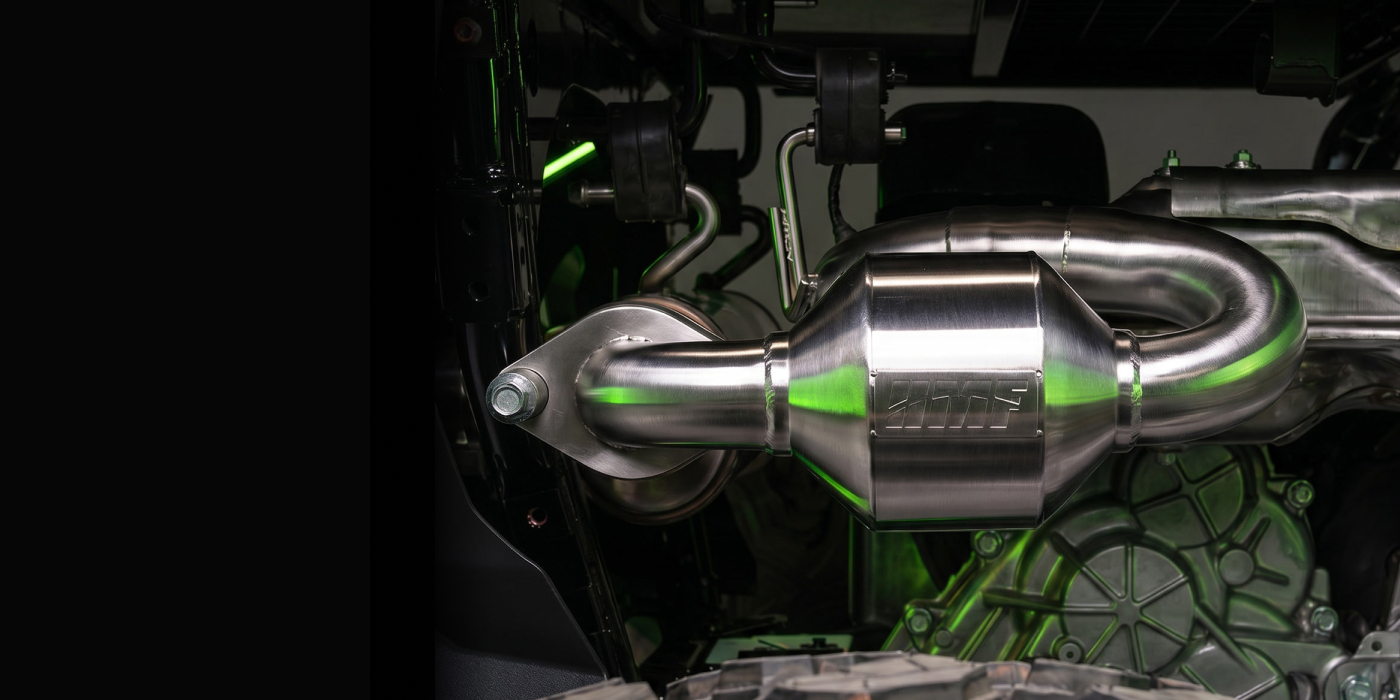 Teryx H2 Mid Exhaust