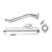 Mini Exhaust - Slip On - Brushed